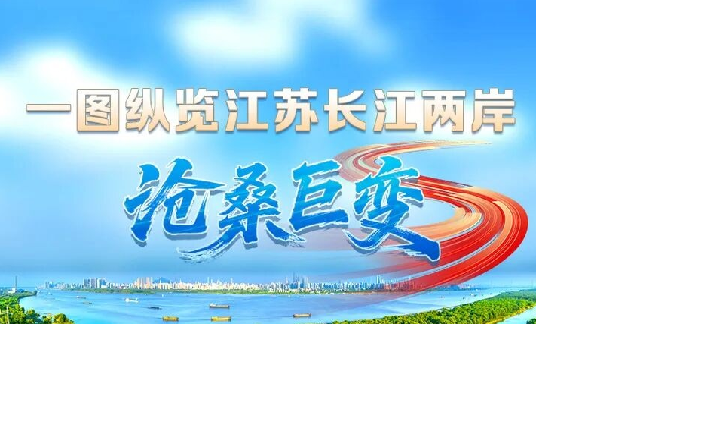 一圖縱覽江蘇長(zhǎng)江兩岸“滄桑巨變”